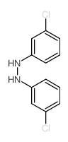 Hydrazine,1,2-bis(3-chlorophenyl)- structure