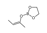 2-but-2-en-2-yloxy-1,3,2-dioxaborolane Structure