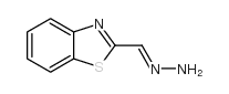 2-Benzothiazolecarboxaldehyde,hydrazone(9CI) Structure