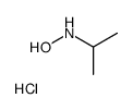 N-Hydroxy-2-propanamine hydrochloride (1:1) Structure