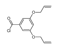 3,5-bis(allyloxy)benzoic acid chloride Structure