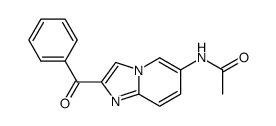 N-(2-benzoylimidazo[1,2-a]pyridin-6-yl)acetamide Structure