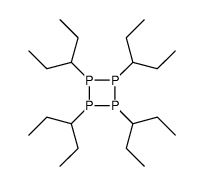 Tetrapentyl-(3)-cyclotetraphosphin结构式