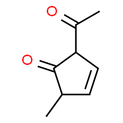 3-Cyclopenten-1-one, 2-acetyl-5-methyl- (6CI) picture
