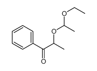 2-(1-ethoxyethoxy)-1-phenylpropan-1-one结构式