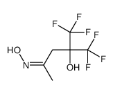 (4Z)-1,1,1-trifluoro-4-hydroxyimino-2-(trifluoromethyl)pentan-2-ol Structure