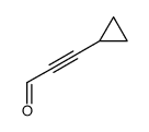 3-cyclopropylprop-2-ynal Structure
