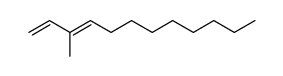 (E)-3-methyldodeca-1,3-diene Structure