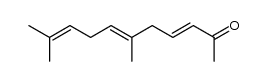 6,10-dimethyl-3,6,9-undecatrien-2-one Structure