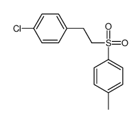 1-[2-(4-chlorophenyl)ethylsulfonyl]-4-methylbenzene结构式