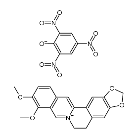 berberinium, picrate结构式