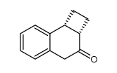 (1S*,6R*)-4,5-benzobicyclo[4.2.0]oct-4-en-2-one结构式