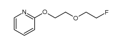 2-(2-(2-fluoroethoxy)ethoxy)pyridine结构式