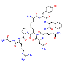 Argipressin Structure
