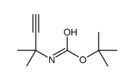 Carbamic acid, (1,1-dimethyl-2-propynyl)-, 1,1-dimethylethyl ester (9CI) picture