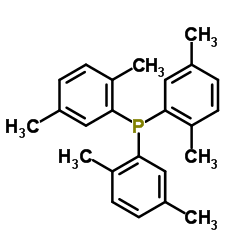 三(2,5-二甲苯基)膦结构式