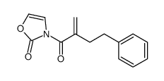 3-(2-methylidene-4-phenylbutanoyl)-1,3-oxazol-2-one Structure