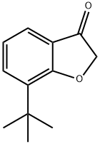 7-tert-butyl-2,3-dihydro-1-benzofuran-3-one Structure