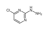4-chloro-2-hydrazinopyrimidine结构式