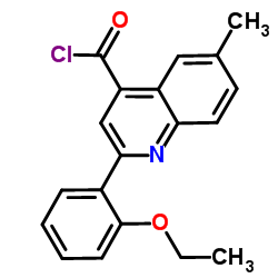 2-(2-Ethoxyphenyl)-6-methyl-4-quinolinecarbonyl chloride图片