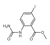 N-[4-iodo-2-(methoxycarbonyl)phenyl]urea Structure