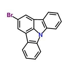 2-bromoindolo[3,2,1-jk]carbazole Structure