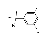 2-(3,5-dimethoxyphenyl)-2-bromopropane结构式