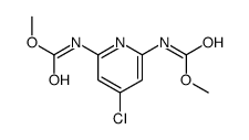 Methyl 6-methoxyformamido-4-chloropyridin-2-ylcarbamate structure