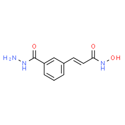 (E)-3-(3-(hydrazinecarbonyl)phenyl)-N-hydroxyacrylamide Structure