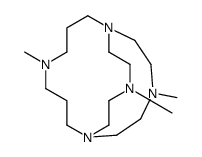 5,12,17-trimethyl-1,5,9,12,17-pentazabicyclo[7.5.5]nonadecane Structure