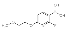 (2-Fluoro-6-(2-methoxyethoxy)pyridin-3-yl)boronic acid picture