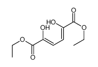 diethyl 2,5-dihydroxyhexa-2,4-dienedioate结构式