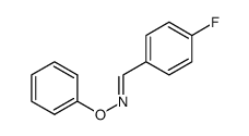 4-fluorobenzaldehyde O-phenyl oxime结构式