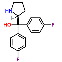 (S)-alpha,alpha-双(4-氟苯基)-2-吡咯烷甲醇图片