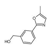 (3-(5-methyloxazol-2-yl)phenyl)methanol结构式