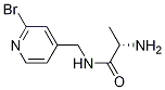 (S)-2-AMino-N-(2-broMo-pyridin-4-ylMethyl)-propionaMide结构式