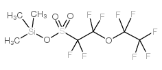 TETRAFLUORO-2-(PENTAFLUOROETHOXY)ETHANESULFONIC ACID TRIMETHYLSILYL ESTER Structure