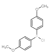 bis(4-methoxyphenyl)chlorophosphine structure