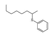 octan-2-ylsulfanylbenzene Structure