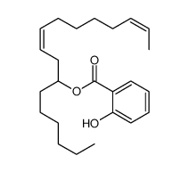 [(9Z,15E)-heptadeca-9,15-dien-7-yl] 2-hydroxybenzoate结构式