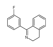 1-(3-fluorophenyl)-3,4-dihydroisoquinoline Structure