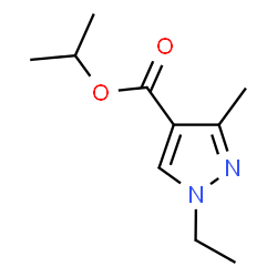 Isopropyl 1-ethyl-3-methyl-1H-pyrazole-4-carboxylate Structure
