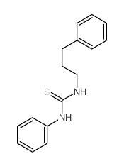 Thiourea,N-phenyl-N'-(3-phenylpropyl)- picture