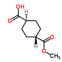 trans-4-(Methoxycarbonyl)cyclohexanecarboxylic acid picture