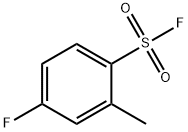 Benzenesulfonyl fluoride, 4-fluoro-2-methyl-结构式