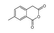1H-2-Benzopyran-1,3(4H)-dione,7-methyl-(9CI) structure
