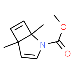 2-Azabicyclo[3.2.0]hepta-3,6-diene-2-carboxylic acid,1,5-dimethyl-,methyl ester Structure