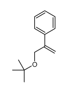 3-[(2-methylpropan-2-yl)oxy]prop-1-en-2-ylbenzene结构式