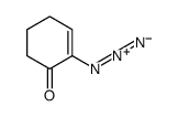 2-azidocyclohex-2-en-1-one Structure