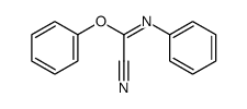 Phenyl phenylcarbonocyanidimidate Structure